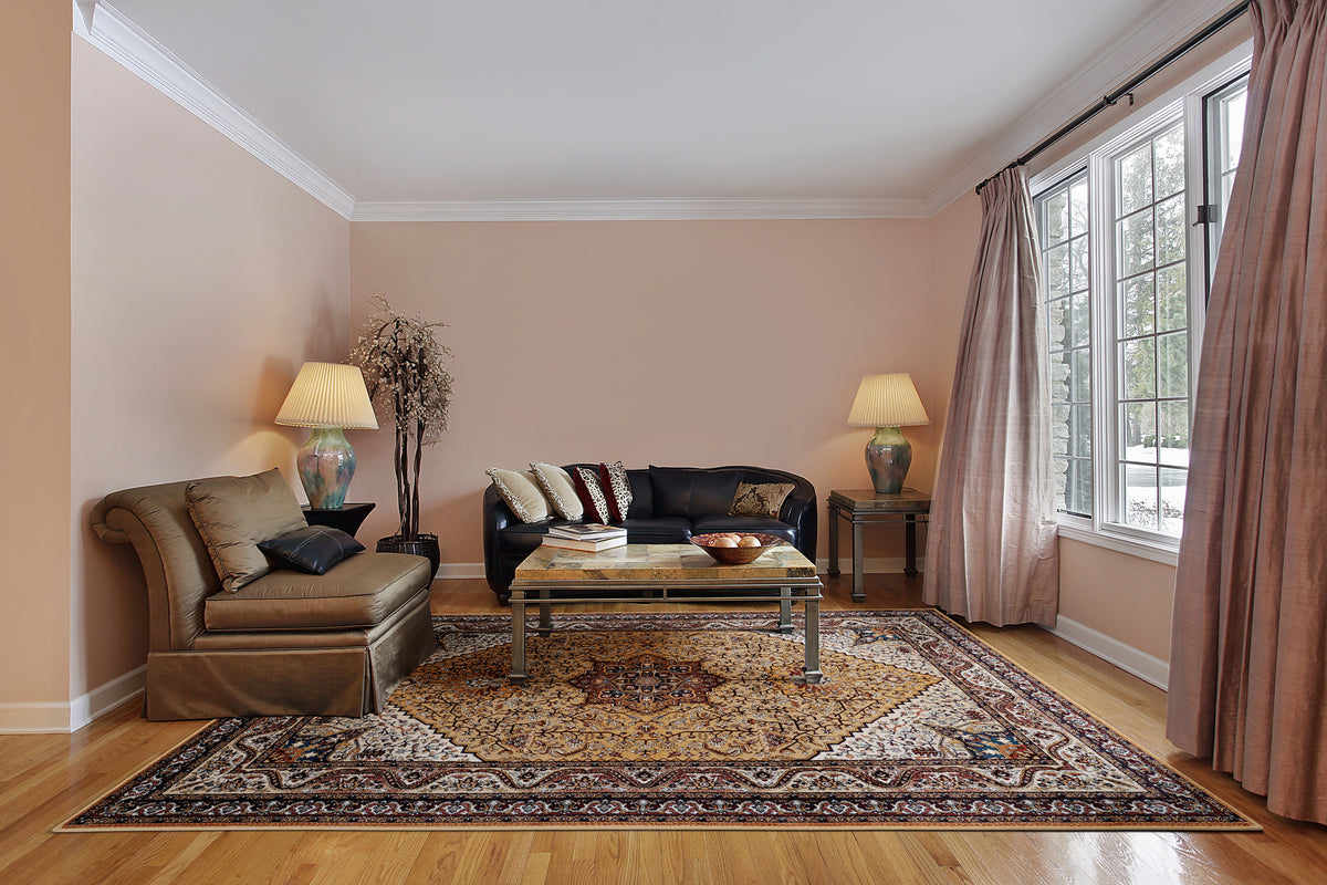 Isfahan Aretuza Dark Red