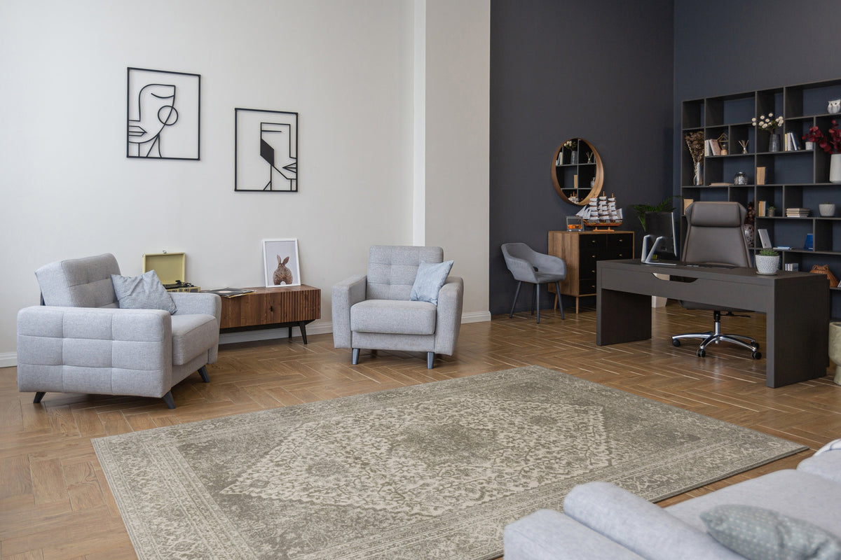 Isfahan Lurieta Light Grey