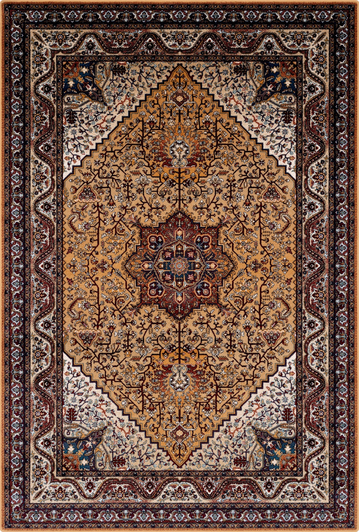 Isfahan Aretuza Dark Red