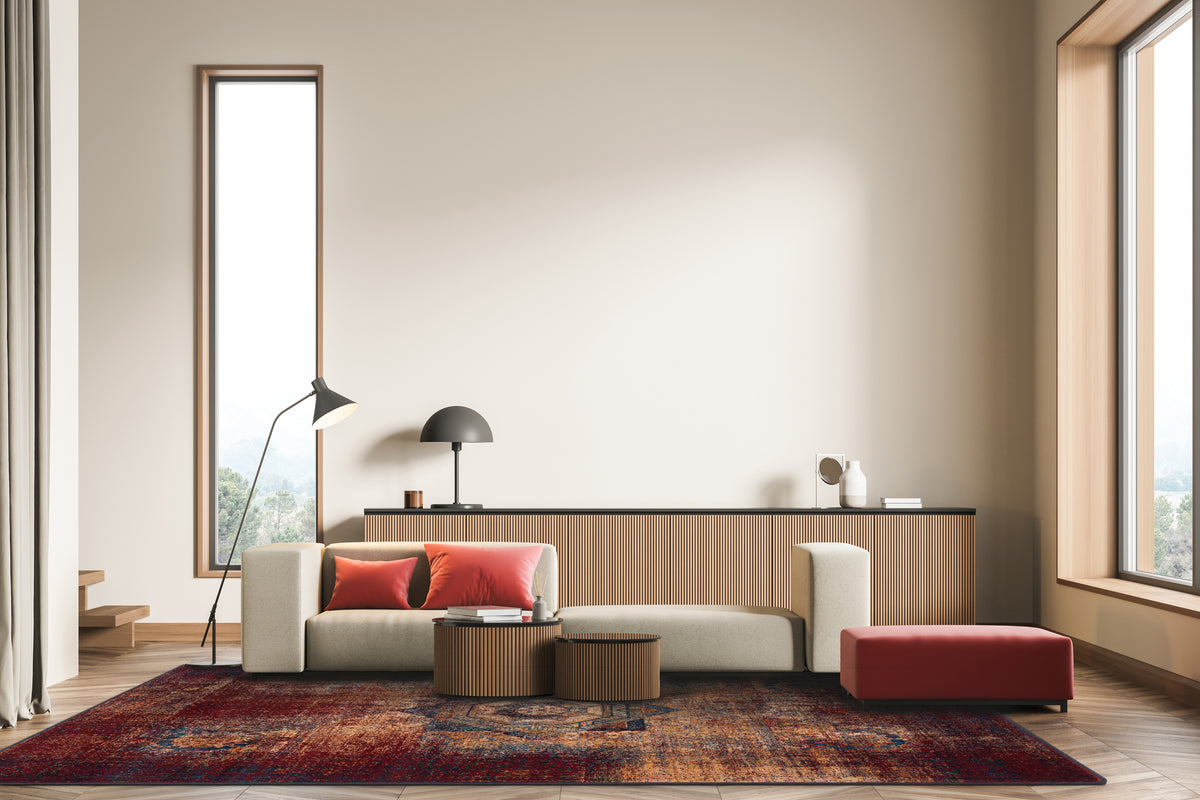 Isfahan Baszra Dark Red