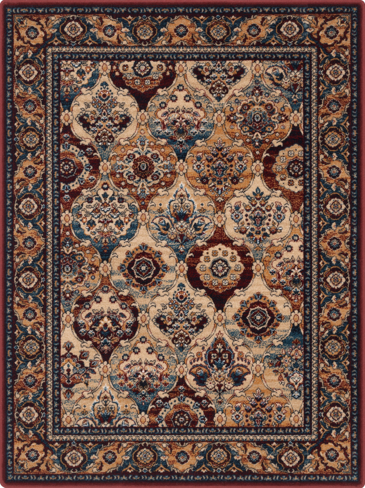 Isfahan Forenza Dark Red
