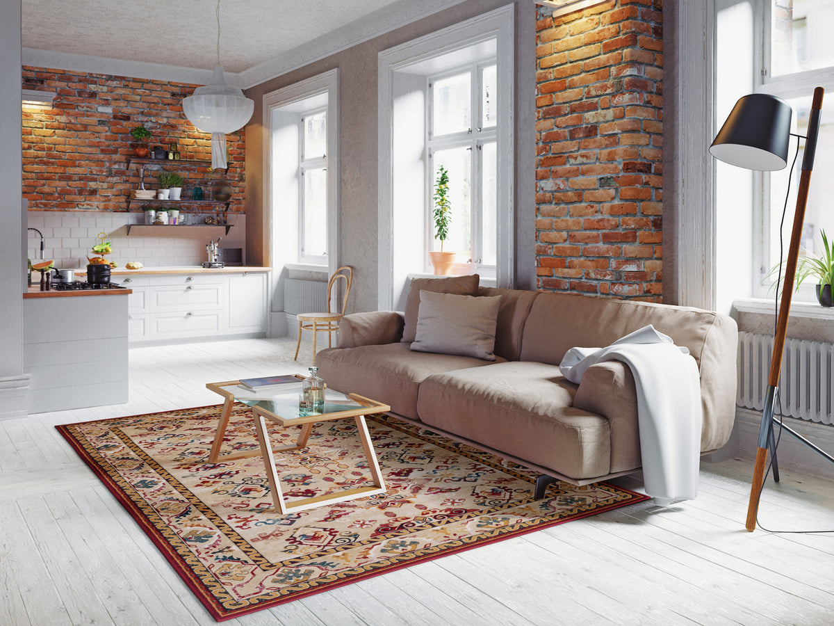 Isfahan Meka Dark Beige