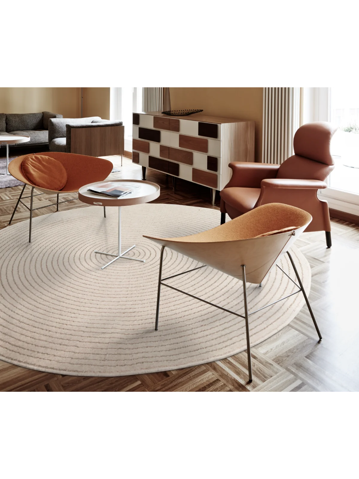 Noble Ruti Light Beige Circle